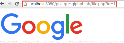 PostgreSQL BLOB example