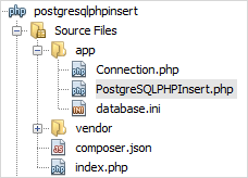 PostgreSQL PHP Insert Example