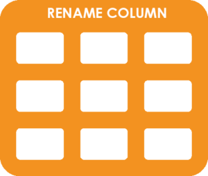 PostgreSQL RENAME COLUMN