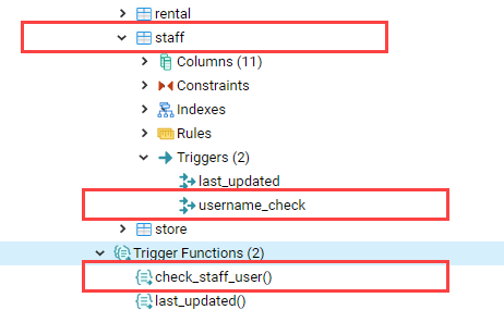 PostgreSQL DROP Trigger Example