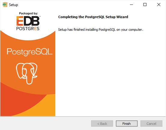 Install PostgreSQL 12 Windows Step 11