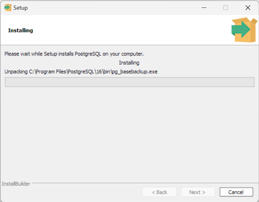 Install PostgreSQL